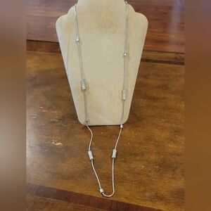 Lia Sophia Silver Necklace Elegant Jewelry Piece